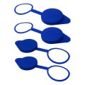 Upgrade 4x Windshield Washer Fluid Reservoir Cap Wiper Replace Kt1z17632a Cp9z-17a605-a Compatible For 2012-2018 Ford Focus 