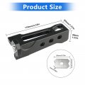 Cdiytool Woodworking Edge Banding Manual Arc Trimmer Scraper With 1 Replacement Blade Aluminium Handheld Chamfer Mini Corner