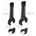 Uxcell 50mm 41mm Single Open End Spanner High Carbon Steel Wrench Head Hand Tool For Mechanical Automotive Repair Black
