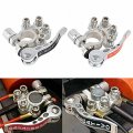 Car Battery Terminal Connectors 2pcs Quick Release Disconnect Positive Negative