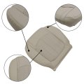 Driver Side Bottom Perforated Leather Replacement Seat Cover For Chevy Traverse Gmc Acadia 2008-2017 Buick Enclave 2008-2012 