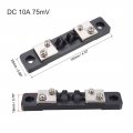 Uxcell Shunt Resistor 10a 75mv For Dc Current Ammeter Analog Panel Meter External Fl-2 Resistance Divider