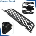 Glossy Black Front Bumper Grille Upper Mesh Replacement For Range Rover Sport 2018-2019 Lr098747