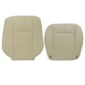 Driver Bottom And Top Seat Cover For Bmw X3 2003 2010 Sand Beige Microfiber Leather Front Left Custom Fit E83zy01 E83kb01 