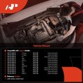 A-premium Rear Coolant Water Heater Pipe Compatible With Jaguar F-type 2014-2019 Xf 2010-2012 Xfr Xk Xkr 2010-2015 Xfr-s