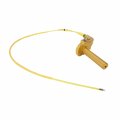 Motorcycle Throttle Assembly 7 8 In 22mm Quick Twist Grips With Cable Aluminum Alloy Universal For Dirt Pit Bike Atv Mini Gold