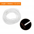 Uxcell Silicone Foam Seal Strip 3mm 0 12 Dia 4 Meters 13 Ft Long Sponge Rubber Weather Round Cord Solid For Machinery And