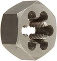 Drill America Dwt Series Qualtech Carbon Steel Hex Threading Die M13 X 0 5 Size Pack Of 1 