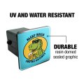 Graphics More Sleep When Your Extinct Dinosaur Funny Humor Tow Trailer Hitch Cover Plug Insert