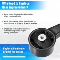 X Autohaux Front Engine Motor Transmission Mount 12363-31040 For Lexus Rx350 2007-2009 Torque Strut Bracket