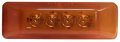 Peterson 161a Led Marker Clearance P2 Rectangle 4 X 1 25 