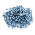 100 Pack Truss Head Break Away Machine Screws 8 32 Thread 1 75 In Length Zinc Plated Steel For Cabinet Drawer And Door Handles