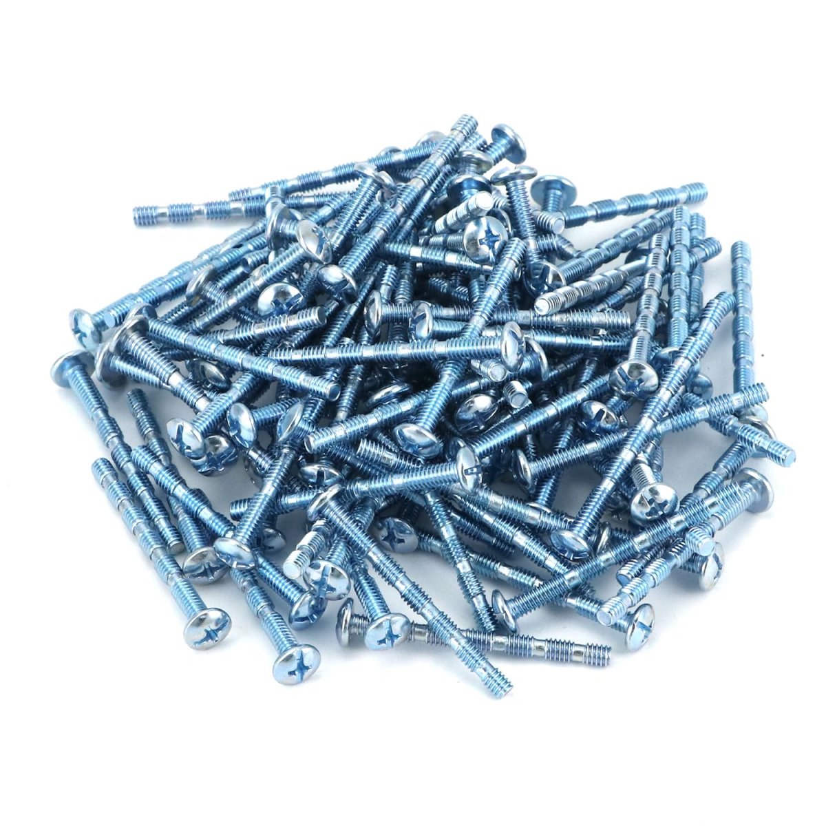 100 Pack Truss Head Break Away Machine Screws 8 32 Thread 1 75 In Length Zinc Plated Steel For Cabinet Drawer And Door Handles