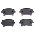 Front Disc Brake Pads For Bentley Flying Spur 2014 2015 2016 2017 2018 Ceramic Electronic Pad Wear Sensor 2 31 In Inner Height 