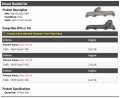 Exhaust Manifold Set 2 Piece Compatible With 1965-1976 Ford F-100 V8 Inch Outlet