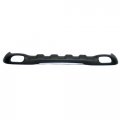 Carpartsdepot New Front Dark Gray With Fog Lamp Hole Bumper Valance Compatible For 1998-2000 Ford Ranger Xl Xlt Ev Fits 
