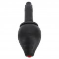 Toilet Plunger Piston Type Clog Remover Rubber Head Abs Handle Dredge Pipe For Clogged Siphon Black