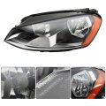 Driver Side Headlight Assembly Replacement For Golf 2015 2016 2017 Headlamp Vw2502160