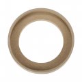 Uxcell 4 Pcs Universal Inch Speaker Subwoofer Mounting Spacer Rings Solid Wood Beige
