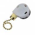 Hqrp 3-speed Ceiling Fan Switch 4-wire Function L-1-2-3 L-2-3 L-1-3 L-1-2 