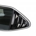 Itrims For Toyota Camry 2018 2019 Car Accessories Side Window Louvers Vent Cover Trim Glossy Black