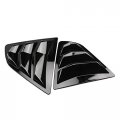 Itrims For Toyota Camry 2018 2019 Car Accessories Side Window Louvers Vent Cover Trim Glossy Black
