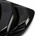 Itrims For Toyota Camry 2018 2019 Car Accessories Side Window Louvers Vent Cover Trim Glossy Black