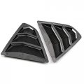 Itrims For Toyota Camry 2018 2019 Car Accessories Side Window Louvers Vent Cover Trim Glossy Black
