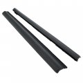 Kuafu Inner Door Panel Top Rails W Window Felt Compatible With 1982-1992 Chevrolet Camaro Pontiac Firebird Plastic