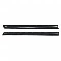 Kuafu Inner Door Panel Top Rails W Window Felt Compatible With 1982-1992 Chevrolet Camaro Pontiac Firebird Plastic