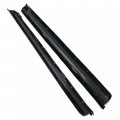 Kuafu Inner Door Panel Top Rails W Window Felt Compatible With 1982-1992 Chevrolet Camaro Pontiac Firebird Plastic