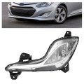Hecasa Left Fog Light For 2011-2015 Hyundai Sonata Hybrid Limited Premium Replacement 922014r000 Hy2592151 Front Bumper Driving 