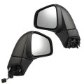 Left And Right Side View Mirror Fit For 2015-2016 Chevrolet Trax Lt Ltz Power Heated Textured Black 5 Pins Oe 95423284 Parts