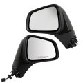 Left And Right Side View Mirror Fit For 2015-2016 Chevrolet Trax Lt Ltz Power Heated Textured Black 5 Pins Oe 95423284 Parts