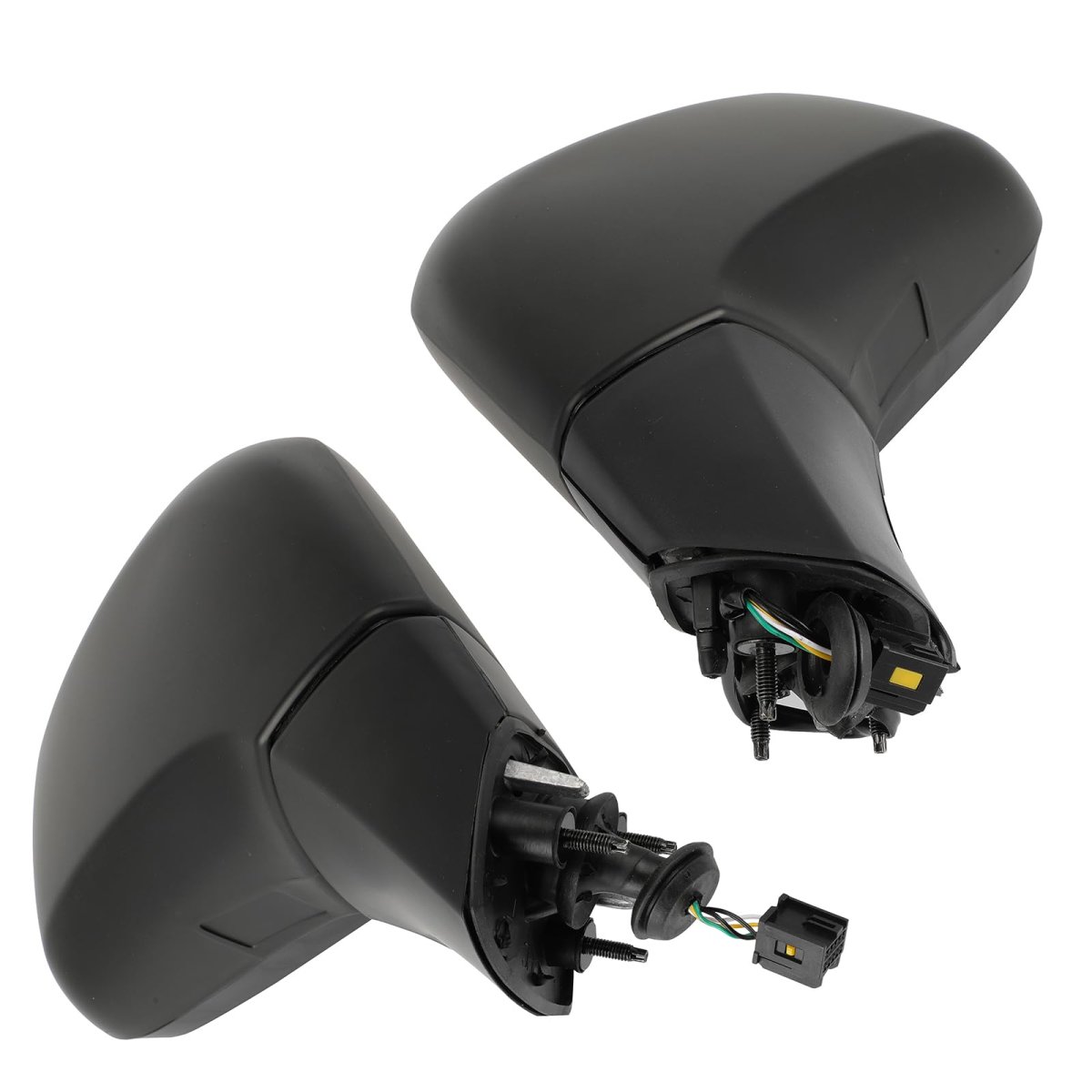 Left And Right Side View Mirror Fit For 2015-2016 Chevrolet Trax Lt Ltz Power Heated Textured Black 5 Pins Oe 95423284 Parts