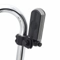 Httmt- Black 1 4 25mm 32mm Gear Skull Footpeg Clamp Compatible With H-d Sporster Touring P N Mt216-049 216-106-bk