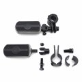 Httmt- Black 1 4 25mm 32mm Gear Skull Footpeg Clamp Compatible With H-d Sporster Touring P N Mt216-049 216-106-bk