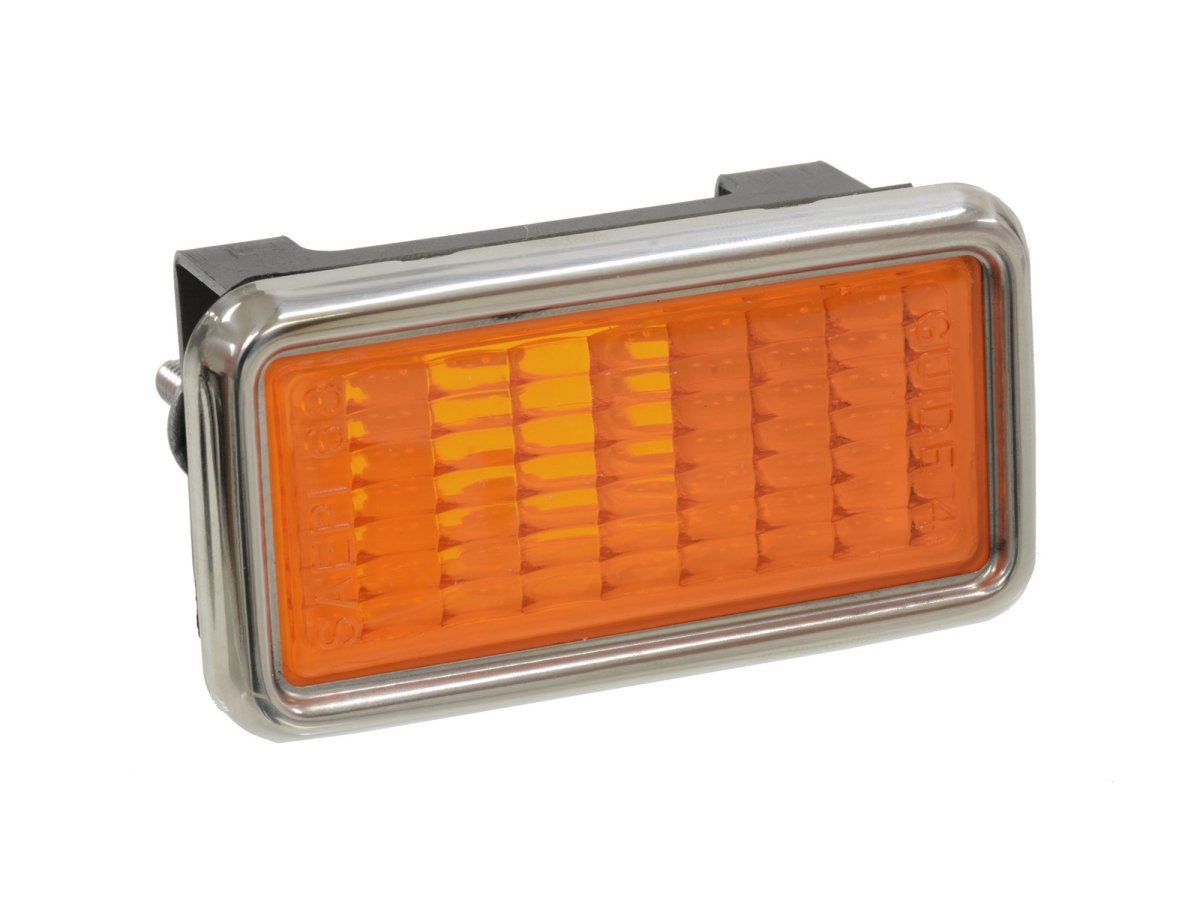 1969 Corvette Front Marker Light W Bezel