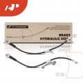 A-premium Front Brake Hydraulic Hose Compatible With Chevy Buick Gmc Isuzu And Saab Models Trailblazer Ext Rainier Envoy Xl