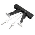 Universal Rv Step Stabilizer Kit Adjustable Height 2 8-11 4 Inch Foldable For Travel Trailer Fifth Wheel Motorhome Heavy Duty