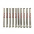 Uxcell 10 Pcs 6mm Diamond Coated Hole Saws Drill Bits For Glass Ceramic Tile Marble Rock Porcelain Bottles Pots Brick