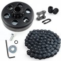 Lotfancy Go Kart Clutch 3 4 Bore 12t With 35 Chain Centrifugal Fit For Minibike Honda Engines 2pcs Set Screws 1pc Connecting 