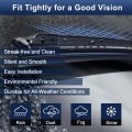 Silicone Front Windshield Wiper Blades 22 In And 18 For Chevrolet Colorado 2015 2022 Gmc Canyon Top Lock Push Button Set