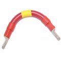 Exell Battery 2 0 Interconnecting Copper Cable 8-inch Length With 3 Lugs Red 