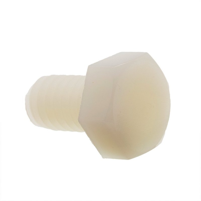 Prime-line Hex Head Cap Screws 5 16 In-18 X 1 2 In Nylon 10 Pack