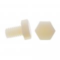 Prime-line Hex Head Cap Screws 5 16 In-18 X 1 2 In Nylon 10 Pack