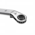 Uxcell Reversible Ratcheting Wrench 3 8-inch X 7 16-inch Offset Double Box End Cr-v