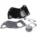 Fridayparts Water Pump Thermostat Gasket 8981262311 8972895430 8972112090 8943656742 Compatible For John Deere Excavator 50c