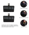 2 Pack Garage Door Opener Remote For Liftmaster Chamberlain Sears Craftsman 370lm 371lm 372lm 373lm 374lm 950cd 953d 891lm
