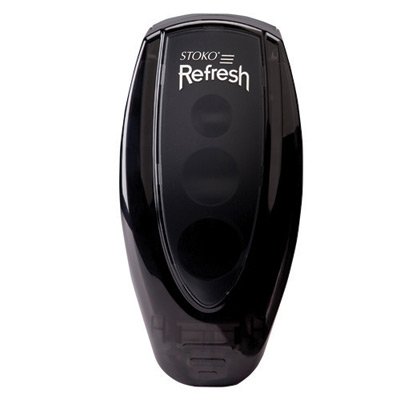 Stoko 1000 Ml Black Refresh 4-in-1 Wall Mount Dispenser